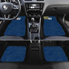 Personalized North Queensland Cowboys Car Mats Polynesian Tribal Chest and Sleeve Tattoo