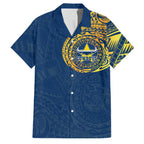 Personalized North Queensland Cowboys Family Matching Summer Maxi Dress and Hawaiian Shirt Polynesian Tribal Chest and Sleeve Tattoo