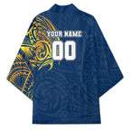 Personalized North Queensland Cowboys Kimono Polynesian Tribal Chest and Sleeve Tattoo
