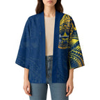 Personalized North Queensland Cowboys Kimono Polynesian Tribal Chest and Sleeve Tattoo
