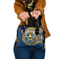 Personalized North Queensland Cowboys Shoulder Handbag Polynesian Tribal Chest and Sleeve Tattoo
