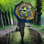 Personalized North Queensland Cowboys Umbrella Polynesian Tribal Chest and Sleeve Tattoo