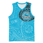 Personalized Cronulla Sutherland Sharks Basketball Jersey Polynesian Tribal Chest and Sleeve Tattoo