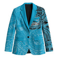Personalized Cronulla Sutherland Sharks Blazer Polynesian Tribal Chest and Sleeve Tattoo