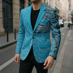 Personalized Cronulla Sutherland Sharks Blazer Polynesian Tribal Chest and Sleeve Tattoo