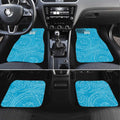 Personalized Cronulla Sutherland Sharks Car Mats Polynesian Tribal Chest and Sleeve Tattoo