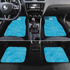 Personalized Cronulla Sutherland Sharks Car Mats Polynesian Tribal Chest and Sleeve Tattoo