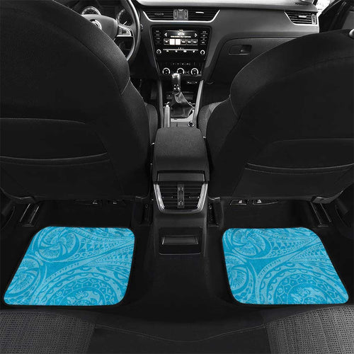 Personalized Cronulla Sutherland Sharks Car Mats Polynesian Tribal Chest and Sleeve Tattoo