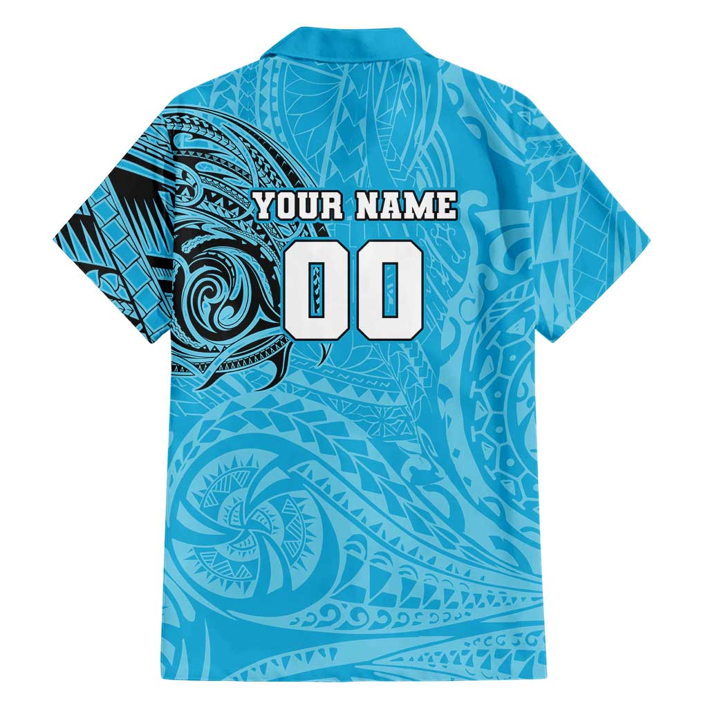 Personalized Cronulla Sutherland Sharks Family Matching Mermaid Dress and Hawaiian Shirt Polynesian Tribal Chest and Sleeve Tattoo