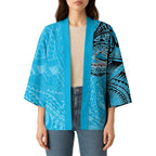 Personalized Cronulla Sutherland Sharks Kimono Polynesian Tribal Chest and Sleeve Tattoo
