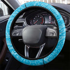 Cronulla Sutherland Sharks Steering Wheel Cover Polynesian Tribal Chest and Sleeve Tattoo