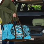 Personalized Cronulla Sutherland Sharks Travel Bag Polynesian Tribal Chest and Sleeve Tattoo
