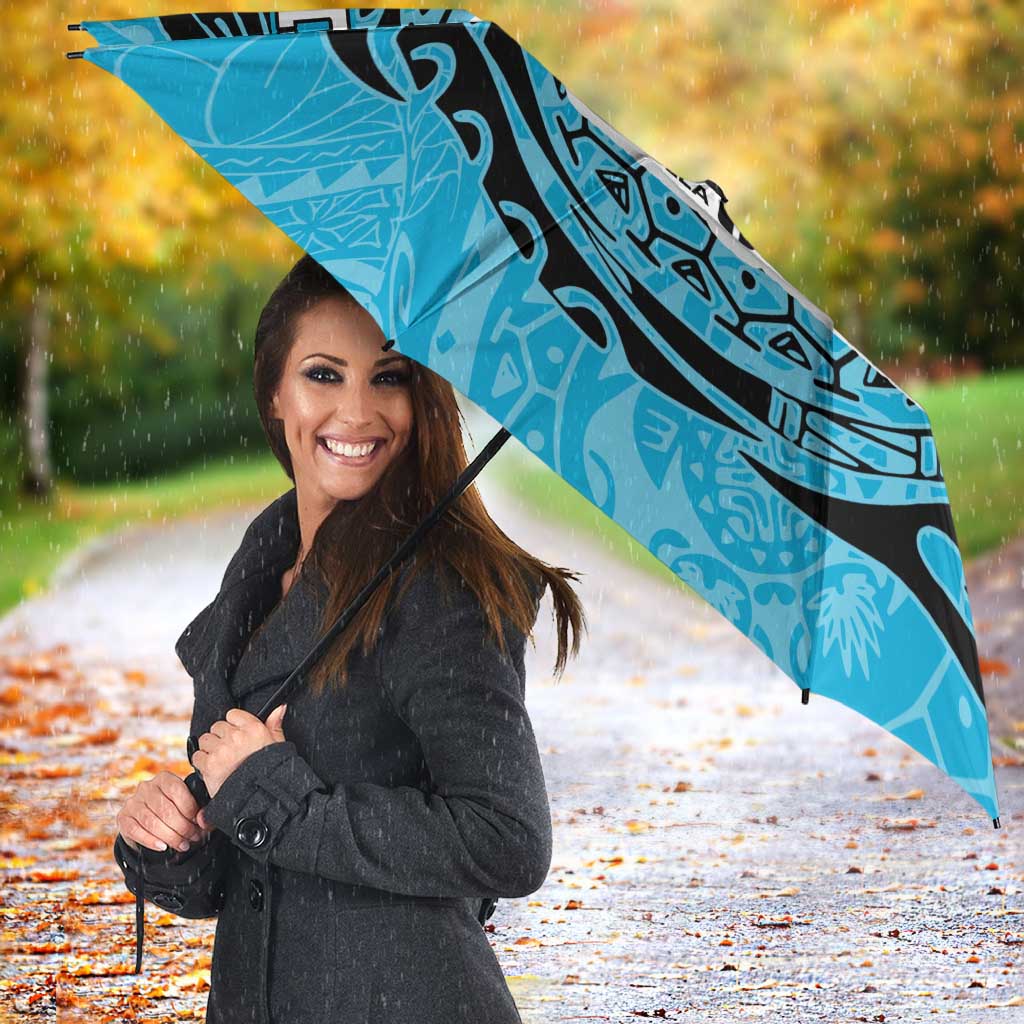 Personalized Cronulla Sutherland Sharks Umbrella Polynesian Tribal Chest and Sleeve Tattoo