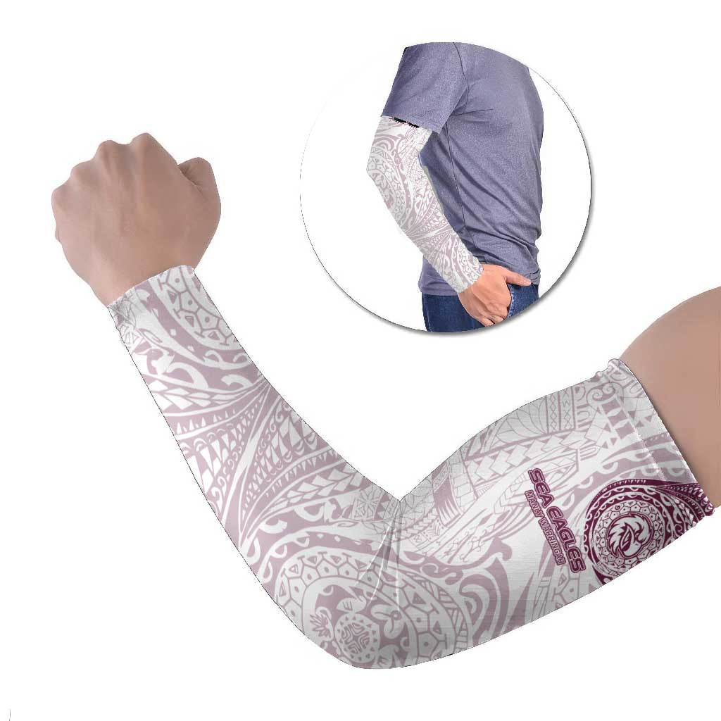 Personalized Manly Warringah Sea Eagles Arm Sleeves Polynesian Tribal Chest and Sleeve Tattoo