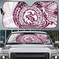 Personalized Manly Warringah Sea Eagles Auto Sun Shade Polynesian Tribal Chest and Sleeve Tattoo