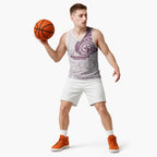 Personalized Manly Warringah Sea Eagles Basketball Jersey Polynesian Tribal Chest and Sleeve Tattoo