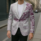 Personalized Manly Warringah Sea Eagles Blazer Polynesian Tribal Chest and Sleeve Tattoo
