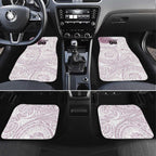 Personalized Manly Warringah Sea Eagles Car Mats Polynesian Tribal Chest and Sleeve Tattoo