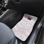 Personalized Manly Warringah Sea Eagles Car Mats Polynesian Tribal Chest and Sleeve Tattoo