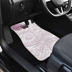 Personalized Manly Warringah Sea Eagles Car Mats Polynesian Tribal Chest and Sleeve Tattoo