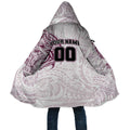 Personalized Manly Warringah Sea Eagles Cloak Polynesian Tribal Chest and Sleeve Tattoo
