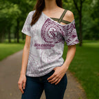 Personalized Manly Warringah Sea Eagles Cross Shoulder Shirt Polynesian Tribal Chest and Sleeve Tattoo