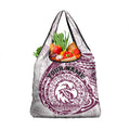 Personalized Manly Warringah Sea Eagles Grocery Bag Polynesian Tribal Chest and Sleeve Tattoo