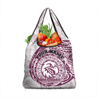 Personalized Manly Warringah Sea Eagles Grocery Bag Polynesian Tribal Chest and Sleeve Tattoo