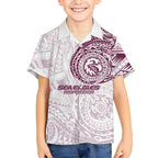 Personalized Manly Warringah Sea Eagles Hawaiian Shirt Polynesian Tribal Chest and Sleeve Tattoo