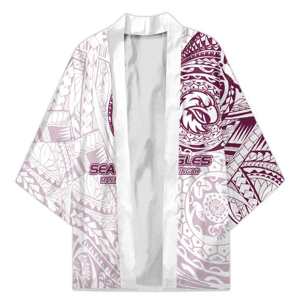 Personalized Manly Warringah Sea Eagles Kimono Polynesian Tribal Chest and Sleeve Tattoo