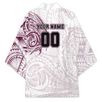 Personalized Manly Warringah Sea Eagles Kimono Polynesian Tribal Chest and Sleeve Tattoo