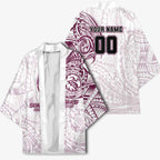 Personalized Manly Warringah Sea Eagles Kimono Polynesian Tribal Chest and Sleeve Tattoo