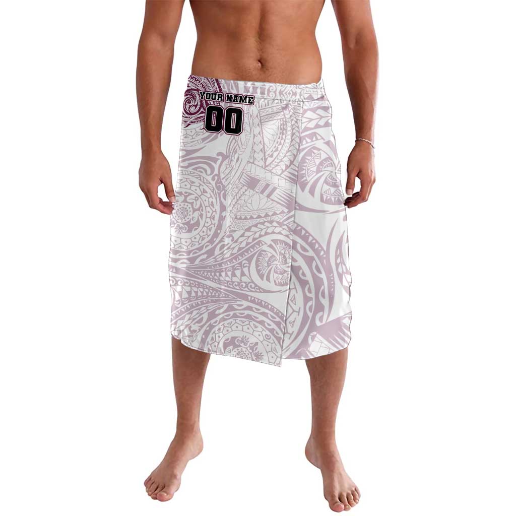 Personalized Manly Warringah Sea Eagles Lavalava Polynesian Tribal Chest and Sleeve Tattoo