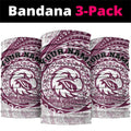 Personalized Manly Warringah Sea Eagles Neck Gaiter Polynesian Tribal Chest and Sleeve Tattoo