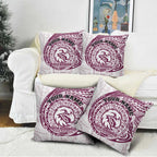 Personalized Manly Warringah Sea Eagles Pillow Cover Polynesian Tribal Chest and Sleeve Tattoo
