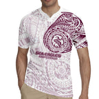Personalized Manly Warringah Sea Eagles Rugby Jersey Polynesian Tribal Chest and Sleeve Tattoo