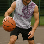 Personalized Manly Warringah Sea Eagles Sleeveless Hoodie Polynesian Tribal Chest and Sleeve Tattoo