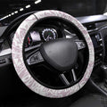 Manly Warringah Sea Eagles Steering Wheel Cover Polynesian Tribal Chest and Sleeve Tattoo