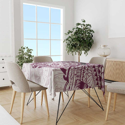 Personalized Manly Warringah Sea Eagles Tablecloth Polynesian Tribal Chest and Sleeve Tattoo