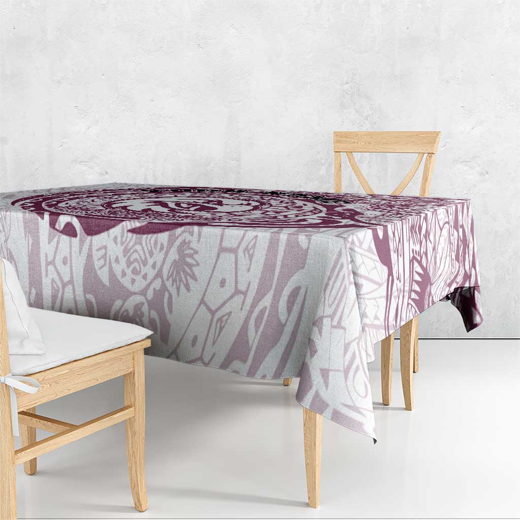 Personalized Manly Warringah Sea Eagles Tablecloth Polynesian Tribal Chest and Sleeve Tattoo