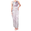 Personalized Manly Warringah Sea Eagles Tank Maxi Dress Polynesian Tribal Chest and Sleeve Tattoo