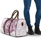 Personalized Manly Warringah Sea Eagles Travel Bag Polynesian Tribal Chest and Sleeve Tattoo