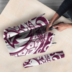 Personalized Manly Warringah Sea Eagles Umbrella Polynesian Tribal Chest and Sleeve Tattoo