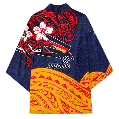 Adelaide Crow Mascot Kimono Polynesian Tribal Pattern Bold Island Style