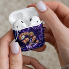 Personalized Fremantle Dockers Rugby AirPods Case Aboriginal Dot Art - Dreamtime Football Mascot