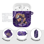 Personalized Fremantle Dockers Rugby AirPods Case Aboriginal Dot Art - Dreamtime Football Mascot