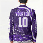 Personalized Fremantle Dockers Rugby Blazer Aboriginal Dot Art - Dreamtime Football Mascot