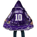 Personalized Fremantle Dockers Rugby Cloak Aboriginal Dot Art - Dreamtime Football Mascot