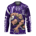 Personalized Fremantle Dockers Rugby Hockey Jersey Aboriginal Dot Art - Dreamtime Football Mascot