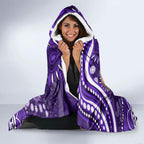 Personalized Fremantle Dockers Rugby Hooded Blanket Aboriginal Dot Art - Dreamtime Football Mascot